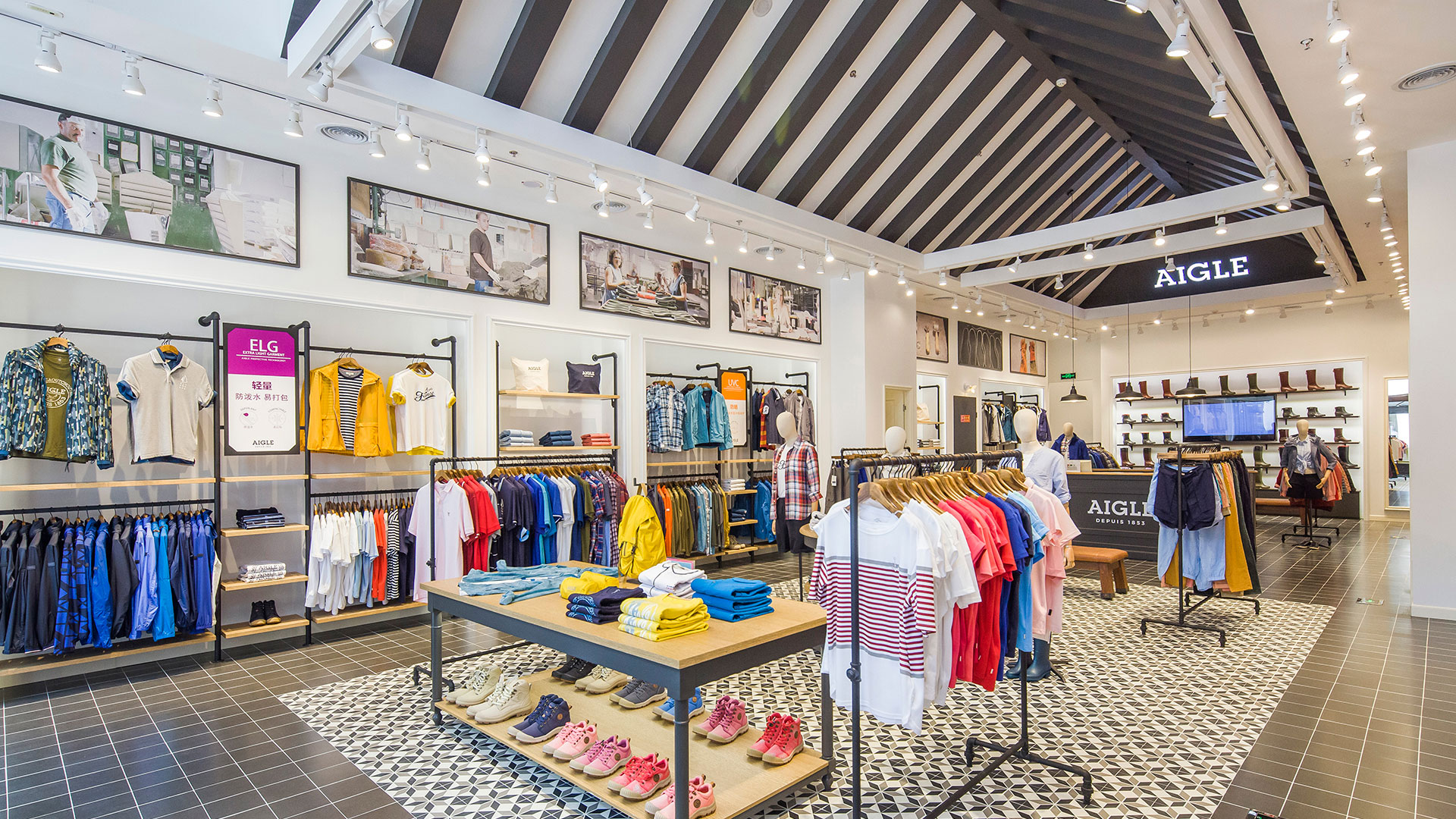 【AIGLE艾高】折扣店_比斯特苏州购物村(奕欧来奥特莱斯)