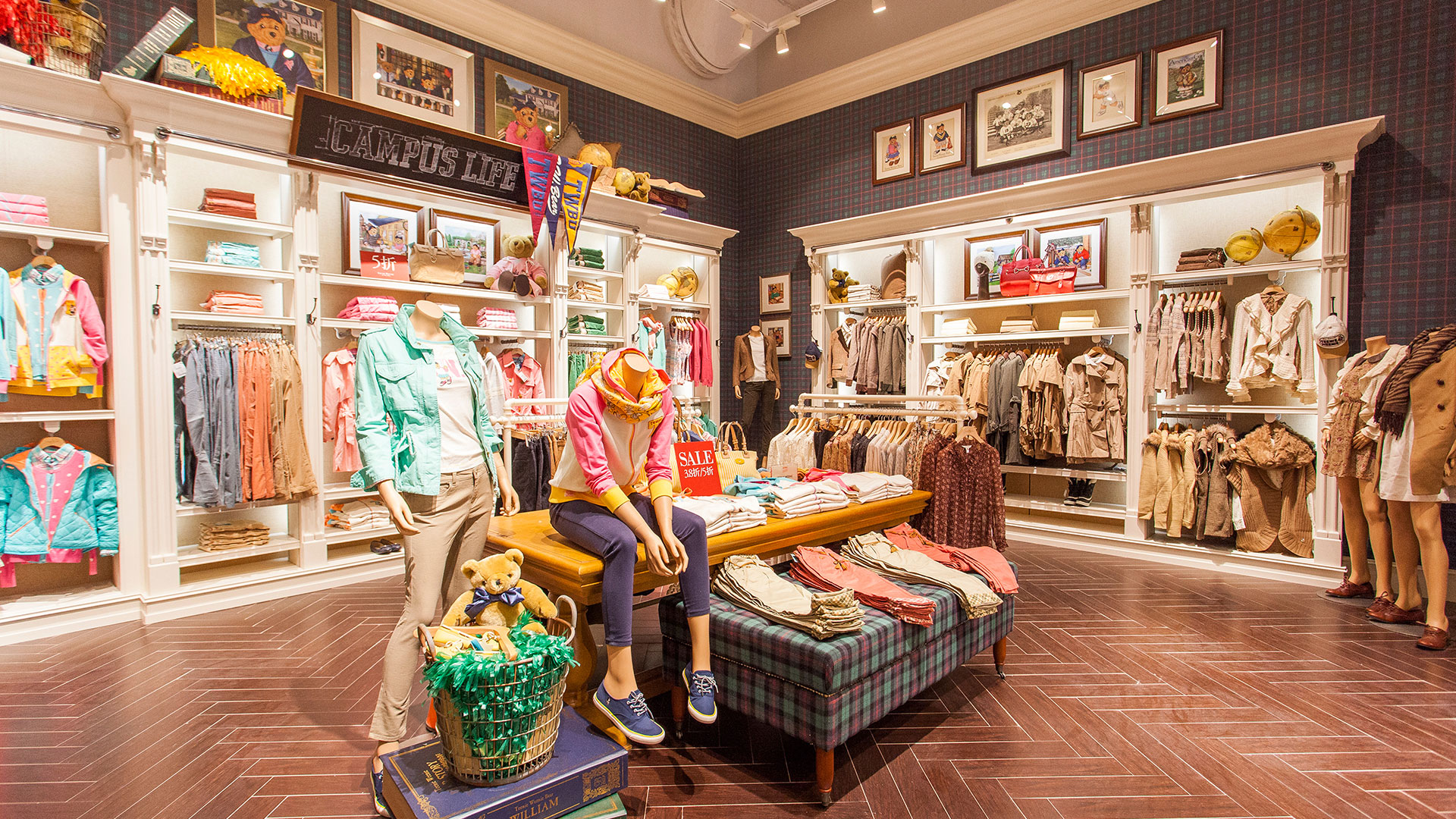 【TeenieWeenie甜维熊】折扣店_比斯特苏州购物村(奕欧来奥特莱斯)